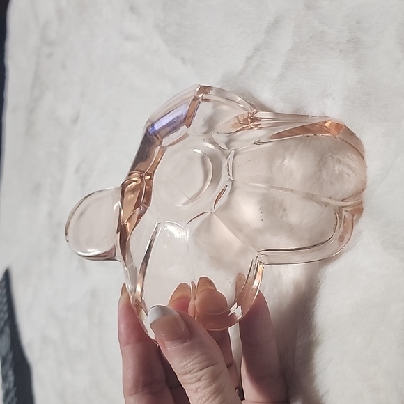 VINTAGE  JEANNETTE  PINK DEPRESSION BOWL. - Picture 4 of 5